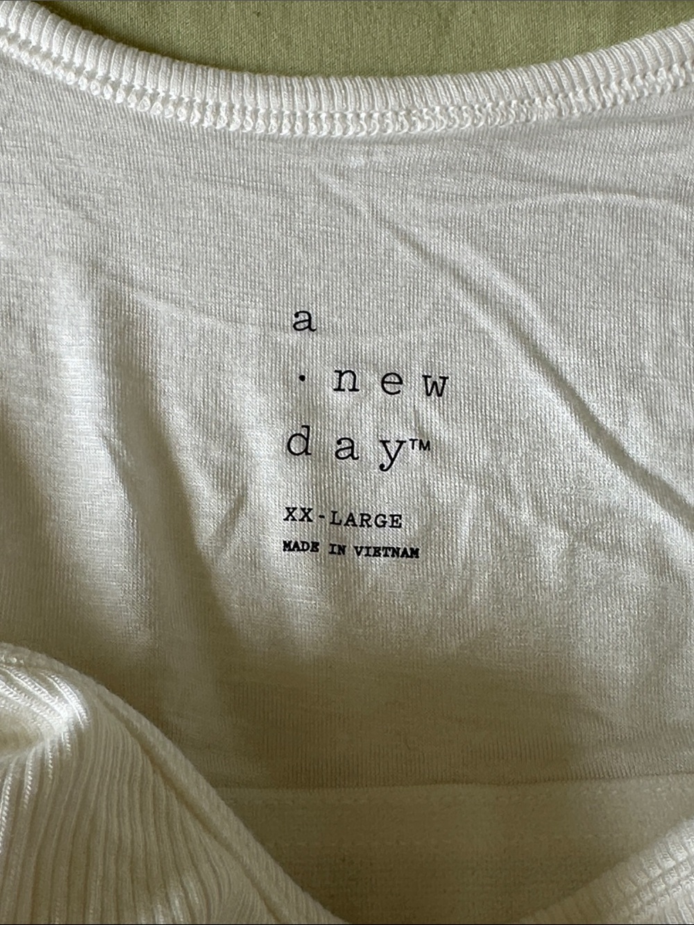 a new day Ribbed  Tank Top - Picture 4 of 6